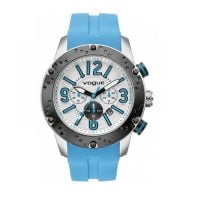 Vogue Spirit Chronograph Blue Rubber Strap 17101.1