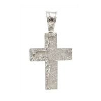 Σταυρός Λευκόχρυσος Κ18 Με Μπριγιάν 0.11ct ΣΟ30066