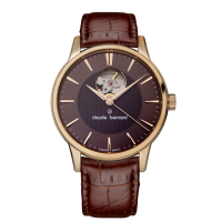 Claude Bernard Classic Automatic Brown Leather Strap 85017 37R BRIR