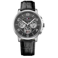 Tommy Hilfiger Keagan Black Leather Strap 1791289