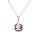 Κολιέ Cameo Italiano Με Ανάγλυφη Παράσταση ΚΙ5400