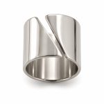 Δαχτυλίδι Ασημένιο 925 Πλακέ Σκέτο gEMELLi Jewellery