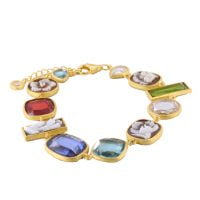 Βραχιόλι Cameo Italiano Ασημένιο Επίχρυσο ΚΙ5235