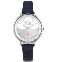 Superdry Ascot Blue Leather Strap SYL159U