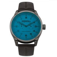 Superdry Military Brown Leather Strap SYG208UBR