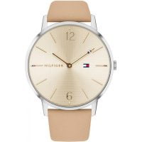Tommy Hilfiger Alex Beige Leather Strap 1781974