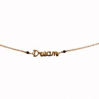 Κολιέ Alisia Ασημένιο Ροζ Επίχρυσο Dream ΚΟ28950