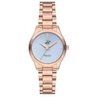 Beverly Hills Polo Club Rose Gold Stainless Steel Bracelet BH2169-04
