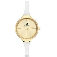 Beverly Hills Polo Club White Rubber Strap BH9614-13