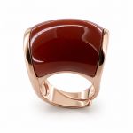 Δαχτυλίδι Ασημένιο 925 με Κορνεόλη gEMELL Jewellery