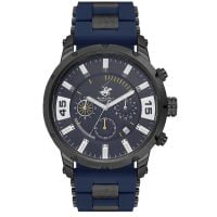 Beverly Hills Polo Club Gents Blue Rubber Strap BH2136