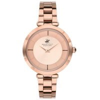 Beverly Hills Polo Club Rose Gold Stainless Steel Bracelet BH2187