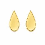 Σκουλαρίκια Κ14 χρυσά Σταγόνες gEMELLi jewellery