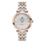 Beverly Hills Polo Club Diamond Two Tone Stainless Steel Bracelet BP3103X-530