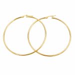 Σκουλαρίκια Κρίκοι Ασημι 925 Επιχρυσωμένα gEMELLi Jewellery