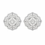 Σκουλαρίκια Ασημένια 925 με Ζιργκόν gEMELLi Jewellery