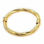 Βραχιόλι Ασημένιο 925 Χειροπέδα Επίχρυση gEMELLi Jewellery