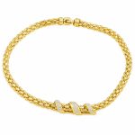 Κολιέ Ασήμι 925 με Ζιργκον gEMELLi Jewellery