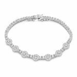Βραχιόλι Ασημένιο 925 Ριβιέρα με Ζιργκόν gEMELLi Jewellery