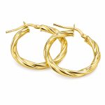 Σκουλαρίκια Ασημένια 925 Κρίκοι  gEMELLi Jewellery