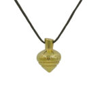 Γούρι 2024 Κολιέ Σβούρα Ορείχαλκος Επίχρυσο ΓΟ4045