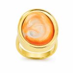 Δαχτυλίδι Ασημένιο 925 Μάτι της Θαλασσας gEMELL Jewellery