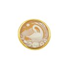 Δαχτυλίδι Cameo Italiano Ασημένιο Επίχρυσο ΚΙ5518